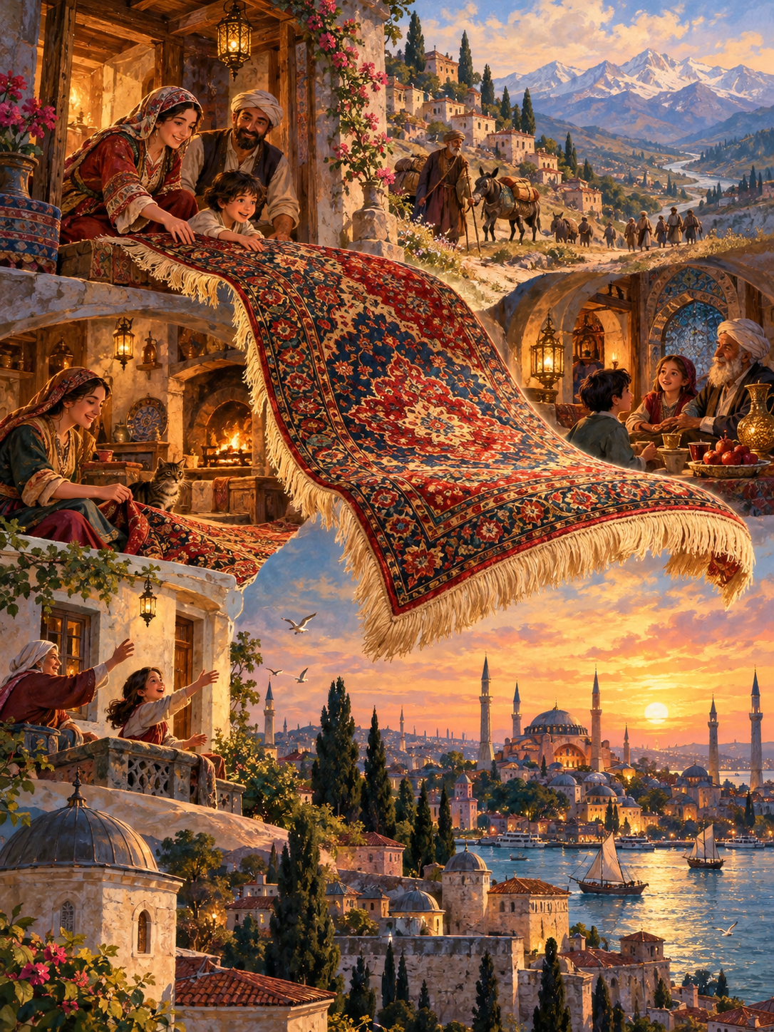The Wandering Carpet
