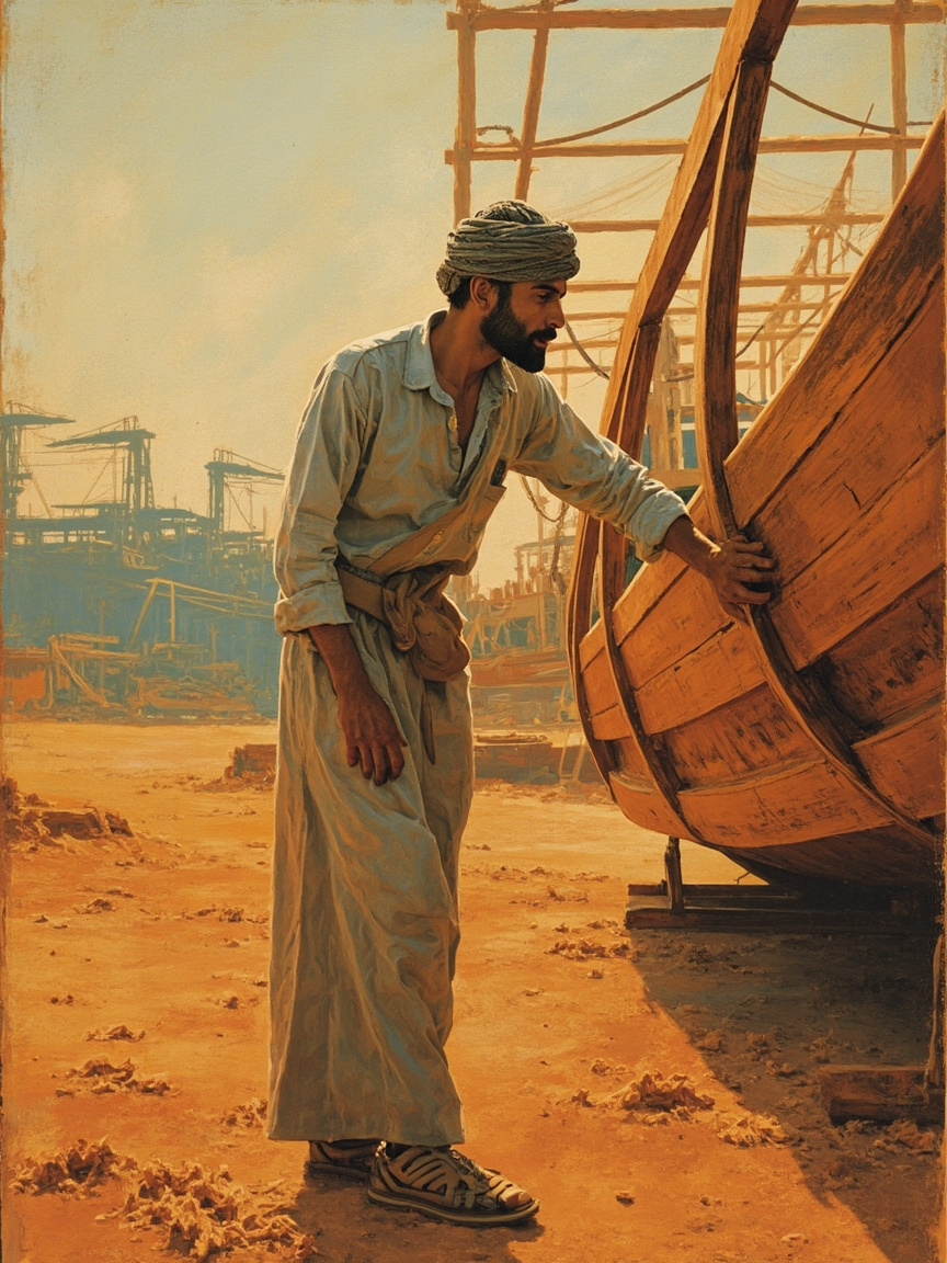 The Dhow Builder of Sur
