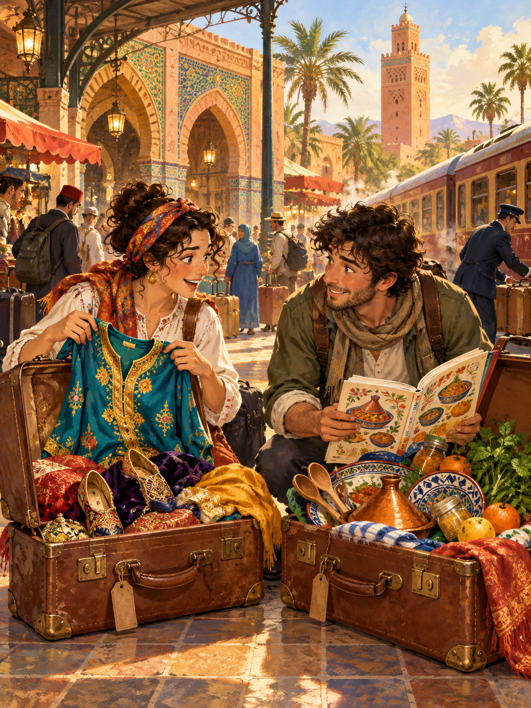 The Suitcase Switch in Marrakech