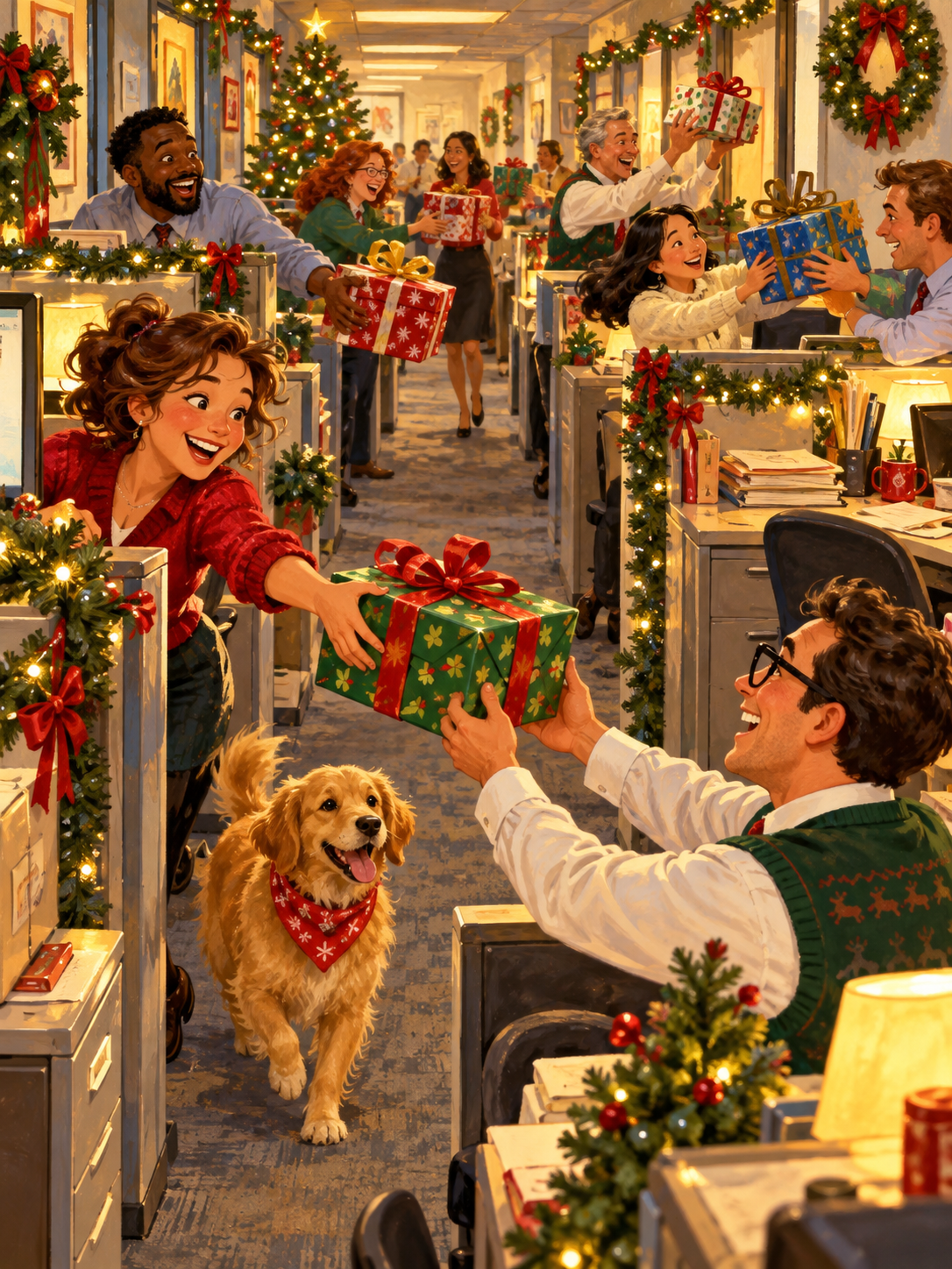 The Secret Santa Spiral