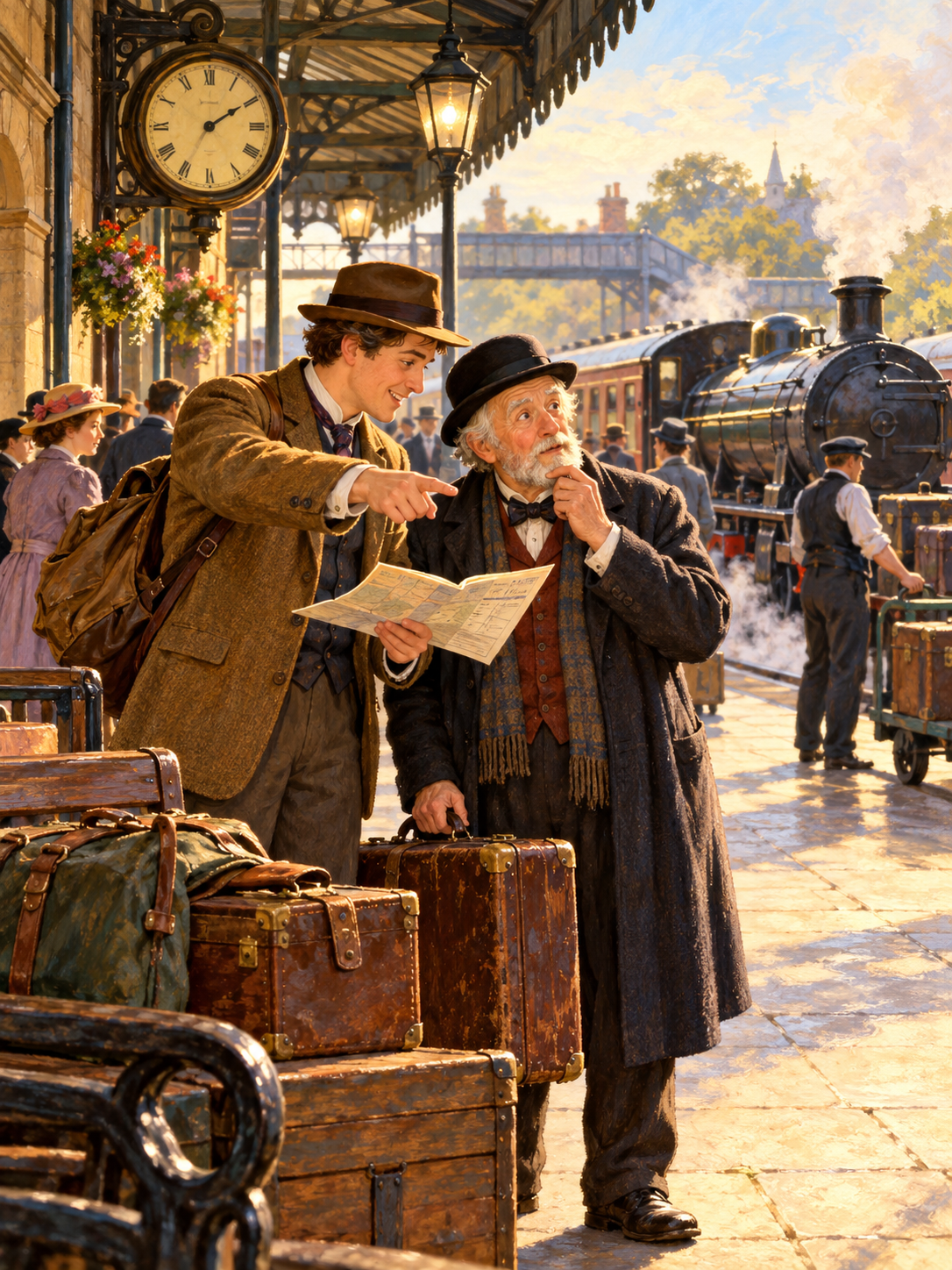 The Early Train Passenger