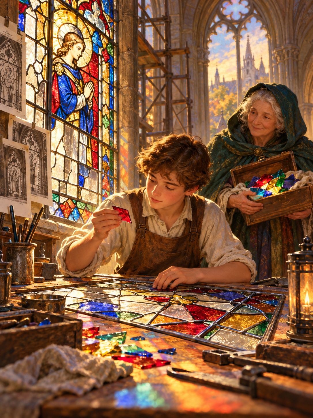 The Stained Glass Window