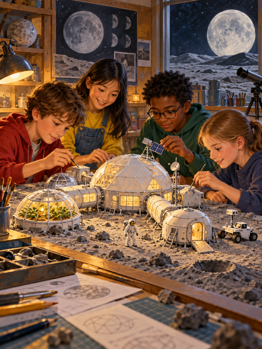The Lunar Habitat
