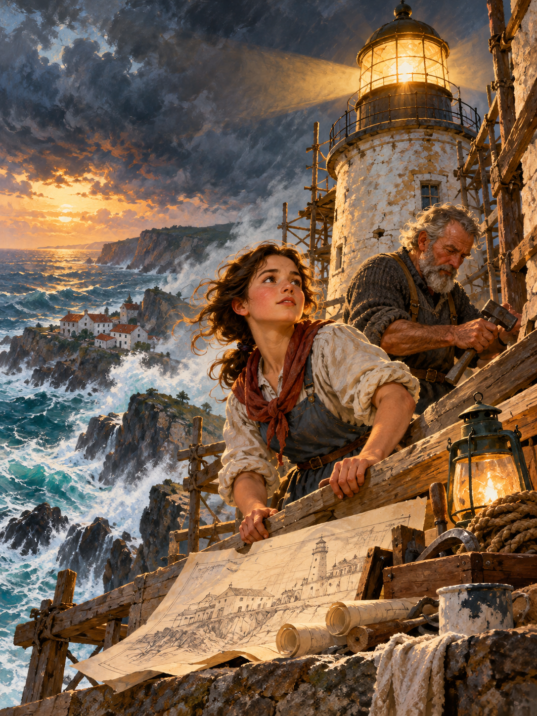 The Lighthouse Daughter