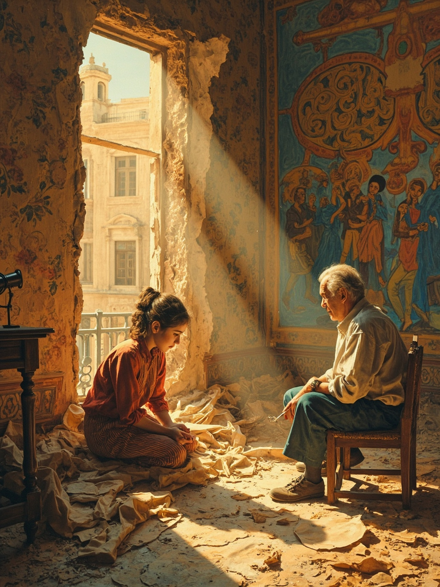 The Mural Beneath the Wallpaper