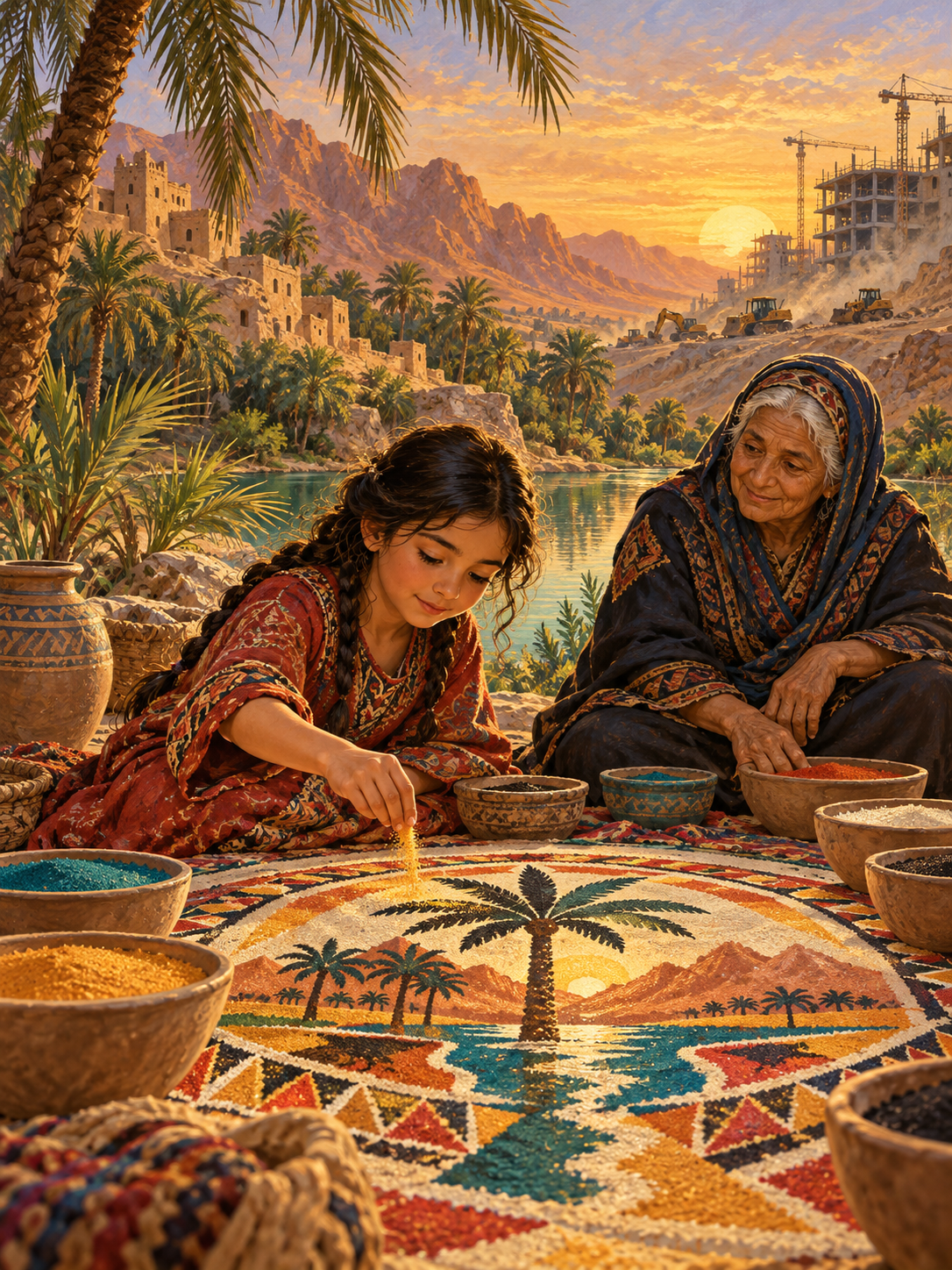 The Sand Painter's Daughter