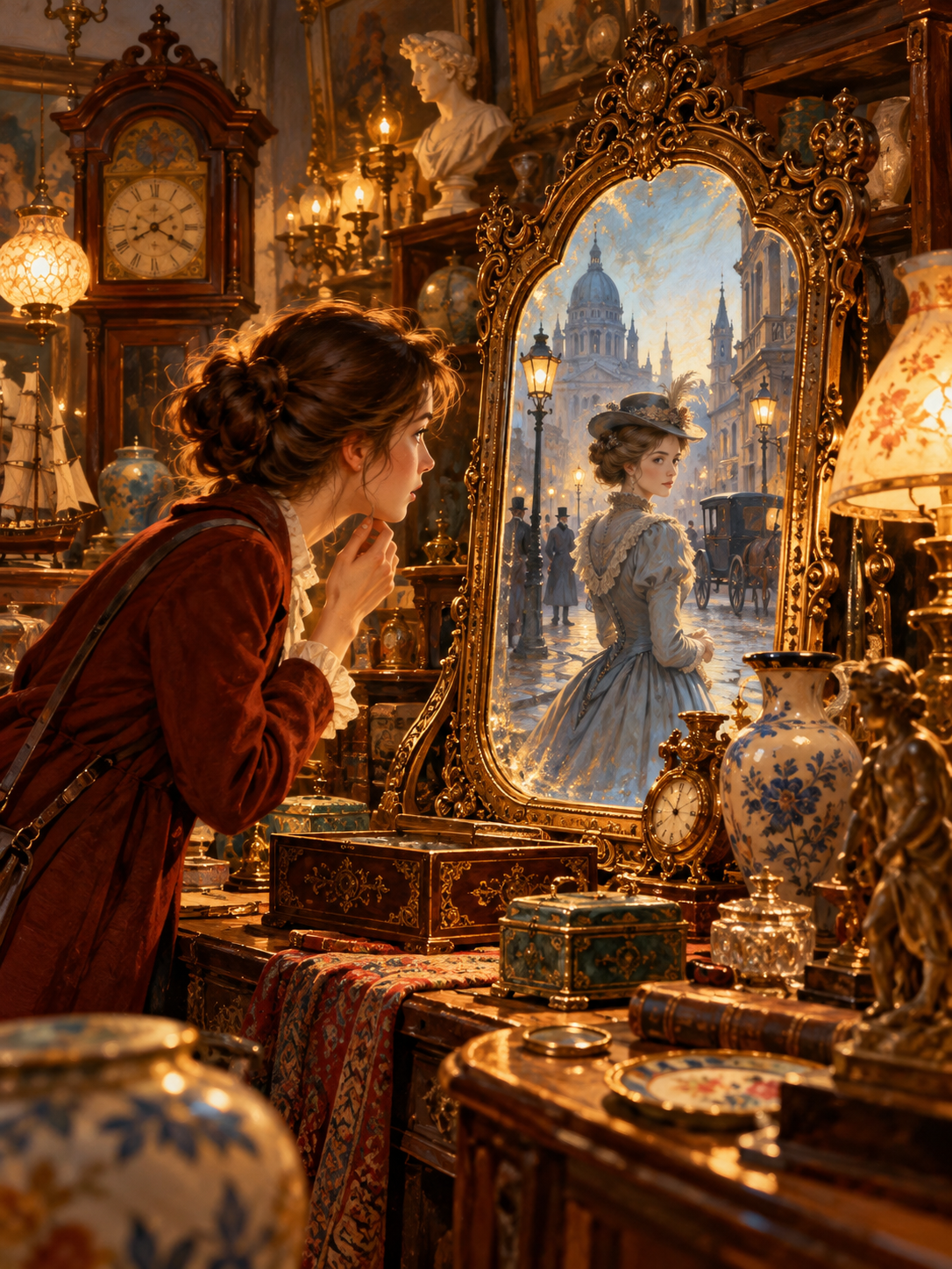 The Antique Shop Reflections