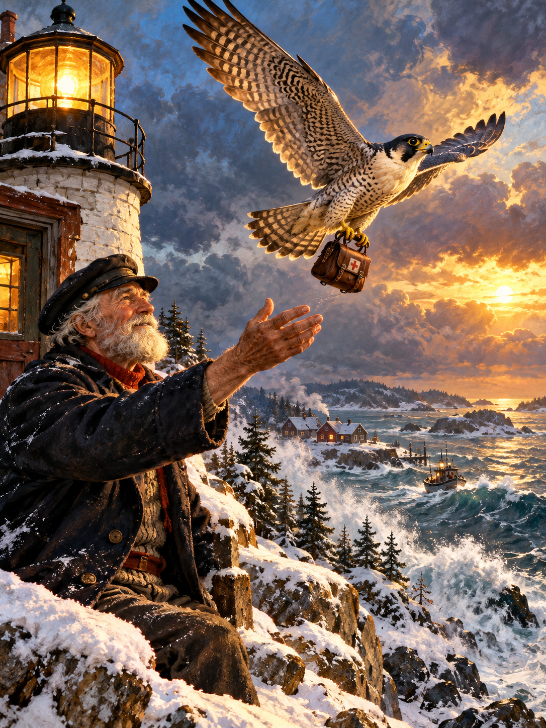 The Lighthouse Falconer