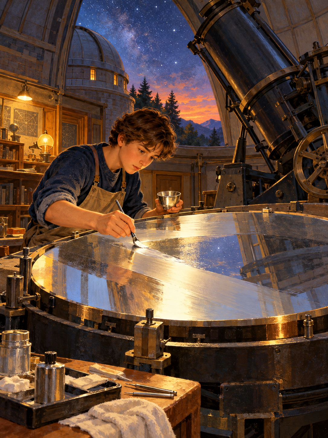 The Recoated Mirror