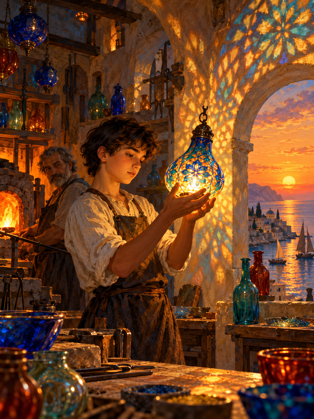 The Glassblower's Refraction