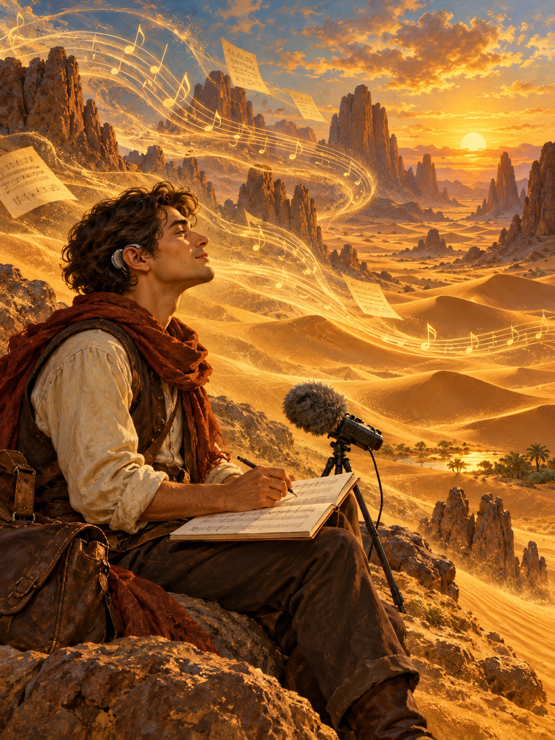 The Sand Composer's Manuscript