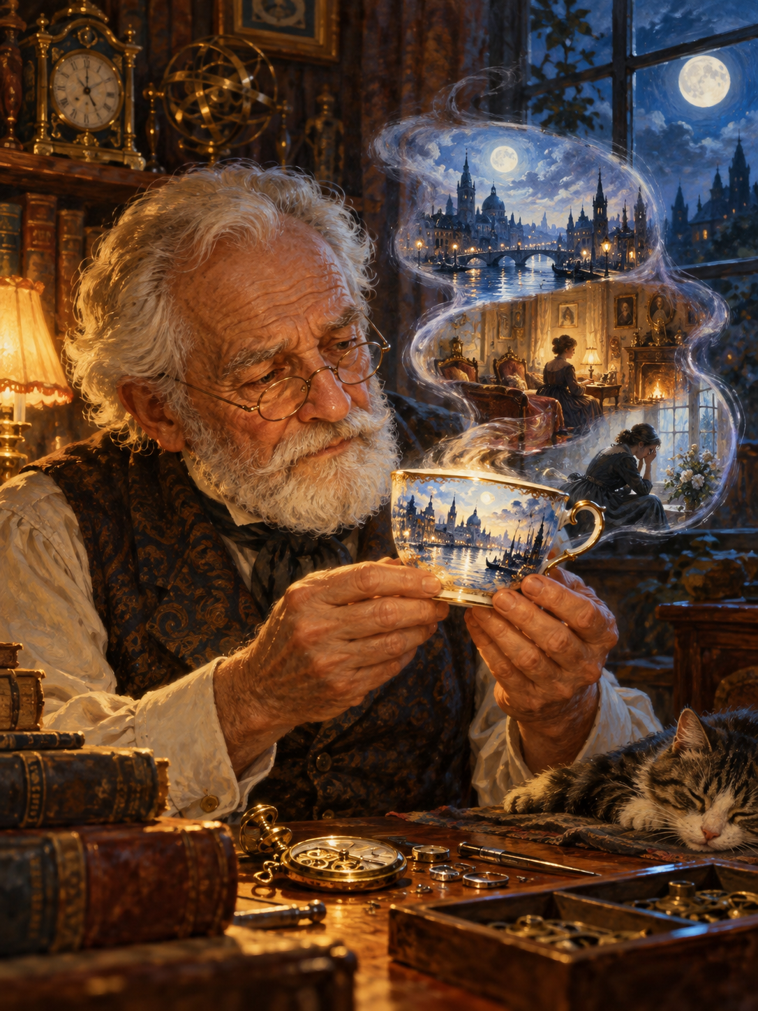Midnight Teacup