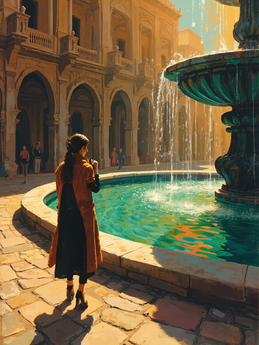 The Chromatic Fountain