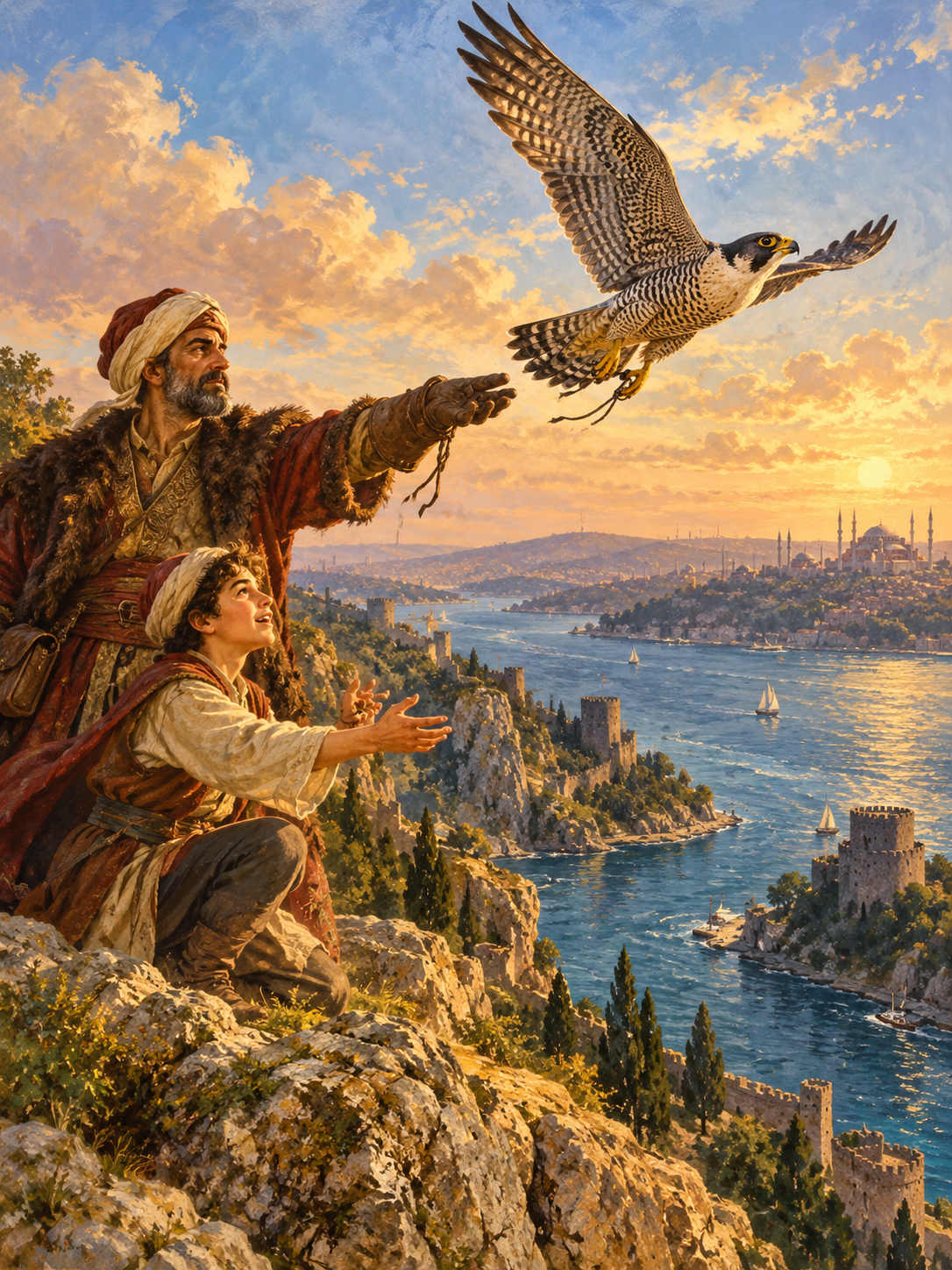 The Peregrine's First Flight