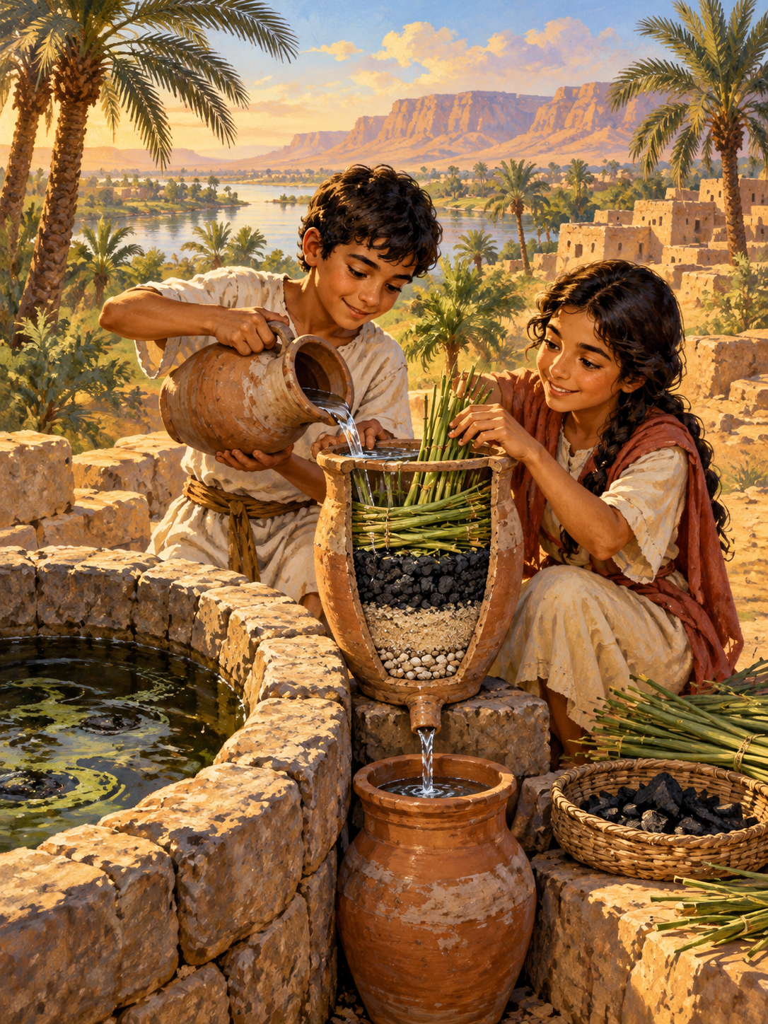 The Reed Filter of Fayoum