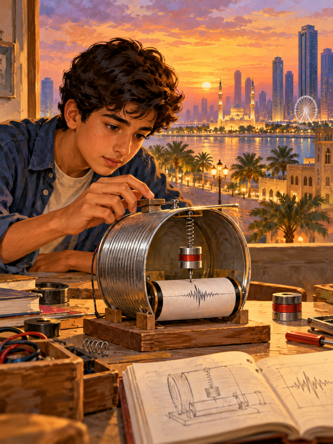 The Tin Can Seismograph