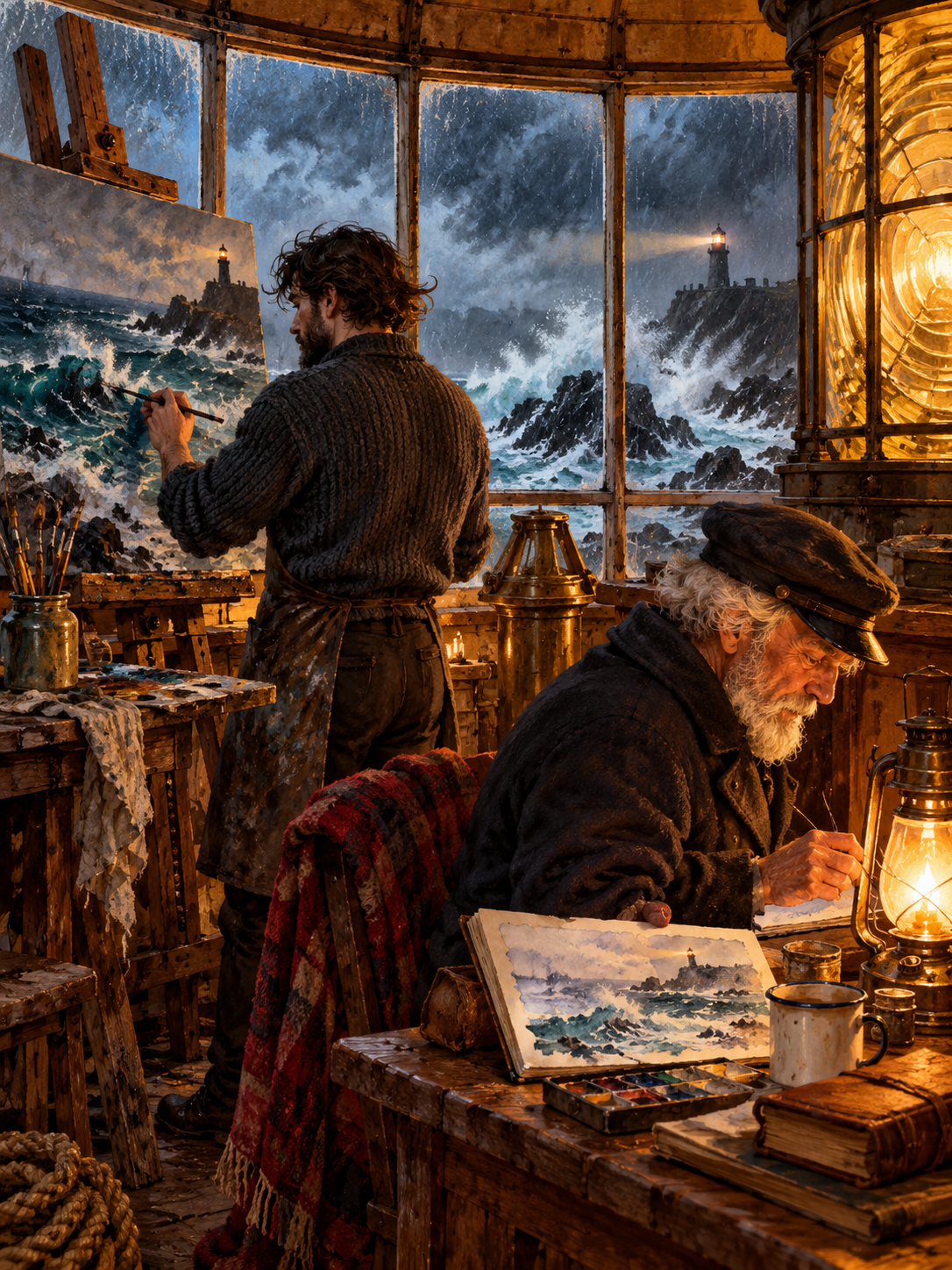 The Lighthouse Painter